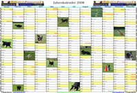 Jahreskalender 2008
